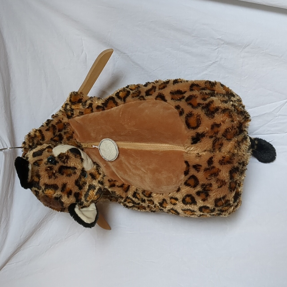 Kids cat/cheetah costume hooded jacket with tail